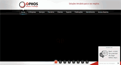 Desktop Screenshot of ophos.com.br