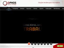 Tablet Screenshot of ophos.com.br